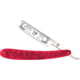 Hen &amp; Rooster Razor Bone Folding Knife, 4.25 in, Stainless Steel, Sheepfoot Blade, Red Pick Bone Handle, HRI401RPB