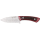 Hen &amp; Rooster Hunter Fixed Blade Knife,Stainless Blade, Red Stag Handle HR5030RDS