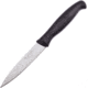 Hen &amp; Rooster Paring Knife Black, 3.5 satin finish 4116 stainless blade, Black ABS handle, HRI-053B