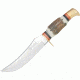 Hen &amp; Rooster Small Bowie Fixed Blade Knife, 5.625in, German Stainless Blade, Stag Handle HR5012