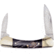 Hen &amp; Rooster Small Canoe Buffalo Horn