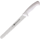 HENCKELS ZWILLING Twin Master Slicer Knife, 15.5in Overall, 10in Satin Finish Serrated Stainless Blade, White Plastic Handle, 32302-254