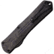 Heretic Knives Auto Manticore X OTF Automatic Folding Knives, 3.75in, Black DLC Coated Elmax Steel Bowie Blade, Black Anodized Aluminum Handle, H030B6APUCF