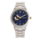 Heritor Automatic Antoine Semi-Skeleton Bracelet Watch, Silver/Blue, One Size, HERHR8503
