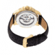 Heritor Automatic Bonavento Semi-Skeleton Leather-Band Watch, Gold/Black, One Size, HERHR5604