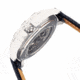 Heritor Automatic Bonavento Semi-Skeleton Leather-Band Watch, Silver, One Size, HERHR5601