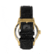 Heritor Automatic Wooden Bezel Leather Band Watch /Date , Rose Gold/Black, HERHS1603, Rose Gold/Black, One Size, HERHS1603