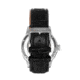 Heritor Automatic Wooden Bezel Leather Band Watch /Date , Silver/Black, HERHS1601, Silver/Black, One Size, HERHS1601