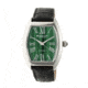 Heritor Baron Leather-Band Watch, Forest Green HERHR6003