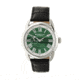 Heritor Marcus Leather-Band Watch, Forest Green HERHR5903