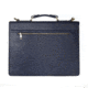 Hero Briefcase Eisenhower Series 275BLU Better Than Leather, Blue HROB275BLU