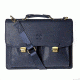 Hero Briefcase Eisenhower Series 275BLU Better Than Leather, Blue HROB275BLU
