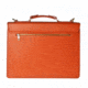 Hero Briefcase Eisenhower Series 275ORG Better Than Leather, Orange HROB275ORG