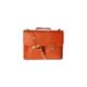 Hero Briefcase Eisenhower Series 275ORG Better Than Leather, Orange HROB275ORG