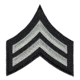 Corporal LAPD Chevron P3 3 1/8'' Wide - Pair