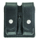 Hero's Pride Double Magazine Case, Large, AirTek, Smooth, Silver Snaps, Large 1434PN