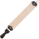 Herold Solingen Razor Strop Oil/Nat Leather Folding Knife,Stacked Leather Handle HS195J
