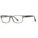 Hickey Freeman HF Hudson SEHF HUDS00 Single Vision Prescription Eyeglasses - Matte Gray SEHF HUDS005340 GY