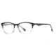 Hickey Freeman HF Kingston SEHF KING00 Single Vision Prescription Eyeglasses - Black Fade SEHF KING005045 BK