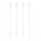 Hickies White Laces PH2AHSOLID100