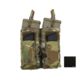 High Ground Gear M4/M16-Pistol Combo Pouch, Double, Black, HG-7994-6