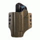 High Speed Gear 1911 Operator w/Rails Left Hand Holster, Olive Drab, HOSA01OD-L