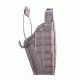 High Speed Gear Nylon Drop Leg Holster, Ambidextrous, Wolf Gray, 60UA01WG