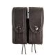 High Speed Gear HSGI Duty Double Pistol Taco Covered U-Mount Pouch, Black, 41PTC2BK