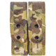 High Speed Gear HSGI Duty Double TACO-Covered Plus Pistol Magazine Pouch, MultiCam, 41PX02MC