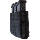 High Speed Gear Duty Pistol TACO - Triple Pistol Magazine Pouch w/ Universal Mount, Black, 6.5&quot;L x 1.25&quot;W x 4&quot;H, 41PT03BK