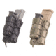 High Speed Gear HSGI Belt Mounted Double Decker Taco, Black, Olive Drab