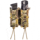 High Speed Gear HSGI Double Pistol Taco MOLLE Pouch, MultiCam, 11PT02MC