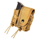 High Speed Gear HSGI LEO Platform Covered Adaptable Belt Mount Pouch, Coyote Brown, 10PC10CB
