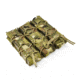 High Speed Gear Triple Extended Pistol TACO Shingle Pistol Magazine Pouch, MultiCam, 45EX00MC