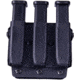 High Speed Gear Triple Mag Pouch, Universal HSG Clips, Walther PDP, Beretta 92, Walther PPQ, Sig P365, Springfield Hellcat, Glock 43X/48, Black, 42P303BK