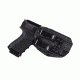 High Threat Concealment Glock Spektre IWB Light-Bearing Pistol Holster for INFORCE APLc on G17/G22/G31-Right Handed, Black, HI2-GL903-R-3-AC-DO-BL