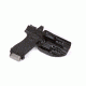 High Threat Concealment Glock Spektre IWB Pistol Holster-Left Handed G17, G22, G31, Black, HI2-GL903-L-DO-BL