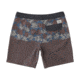 HippyTree Mens Agave Trunk Board Shorts, Brown, 28 Waist, 2072-BROWN-28