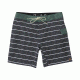 HippyTree Mens Zuma Trunk Board Shorts, Asphalt, 28 Waist, 2170-ASPHALT-28
