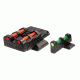 HiViz Adjustable Sight Set for Smith &amp; Wesson M&amp;P, Black, SWMPE21