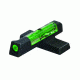 Hiviz HK2008-C-G, H &amp; K Compact Overmolded - Green Front Sight HK2008-C-G