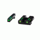HiViz Litewave H3 Tritium/Litepipe Sight Set, Glock .45 ACP/10mm GLN329