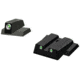 Hiviz MPN121 Tritium Nitesight Set S&amp;W M&amp;P Full/Cmpct Not M&amp;P22 Green W/White