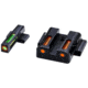 HiViz LiteWave H3 Tritium/Litepipe Pistol Night Sight Set - Fits All S&amp;W M&amp;P Shield In All Calibers, Except M&amp;P CORE/ 22/ Long Slide