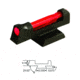 Hiviz NV1911, Novak 1911 Front Sight, Red/Green NV1911