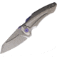 Hoback Knives Sumo Button Lock Gray HOB021GP