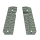 Hoffner Knives 1911 Grips Chiseled, G10, Olive, One size, G19FCH-DO
