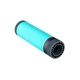 Hogue AR-15/M-16 Free Float Forend with Aqua Gripping Area, Aqua, Carbine, 13414