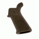 Hogue AR-15/M-16 Rubber Grip Beavertail with No Finger Grooves Desert Tan 15033