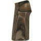 Hogue AR15/M16 15 Degree Vertical No Finger Groove Grip,Piranha Grip G10 G-Mascus Green 13128